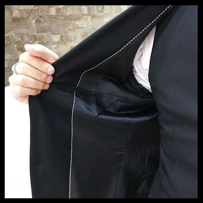 A.A.Y CORE 3‑Piece Slim‑Fit Suit Set, BuckyDrop