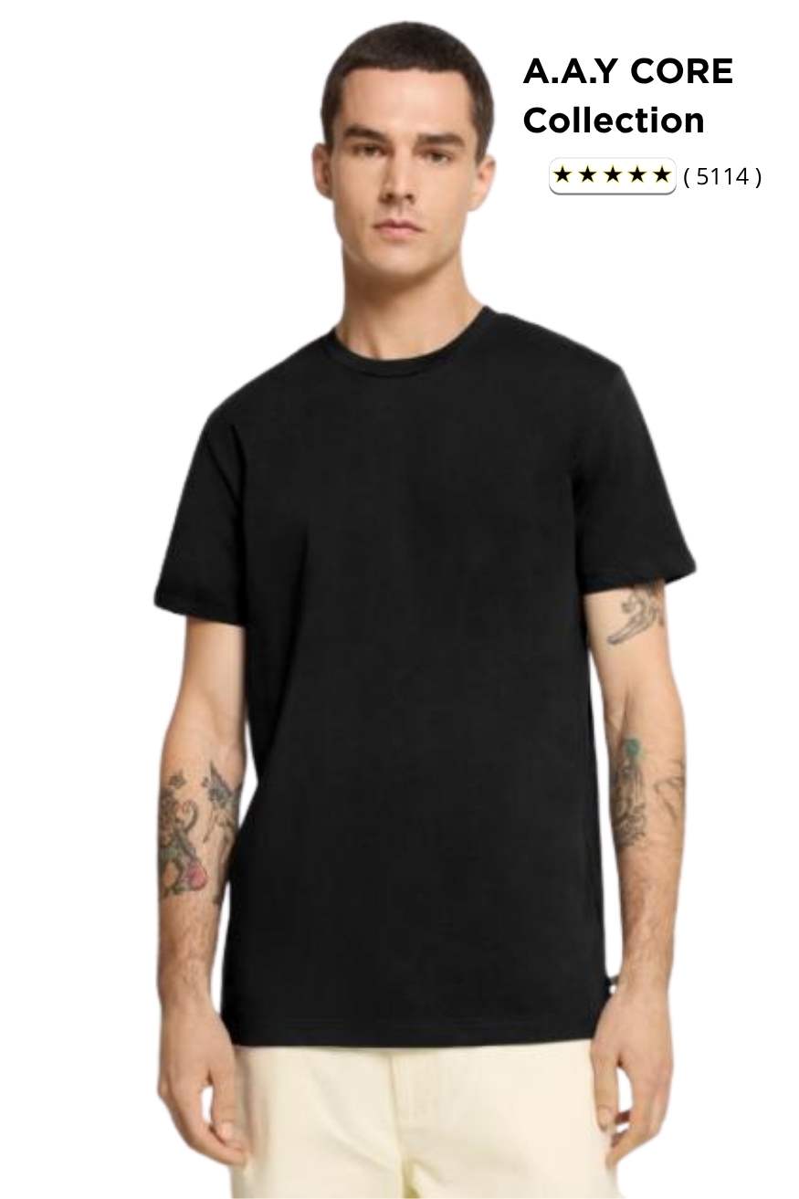 A.A.Y CORE Collection Men’s T‑Shirts & Polo Shirts at A.A.Y FASHION