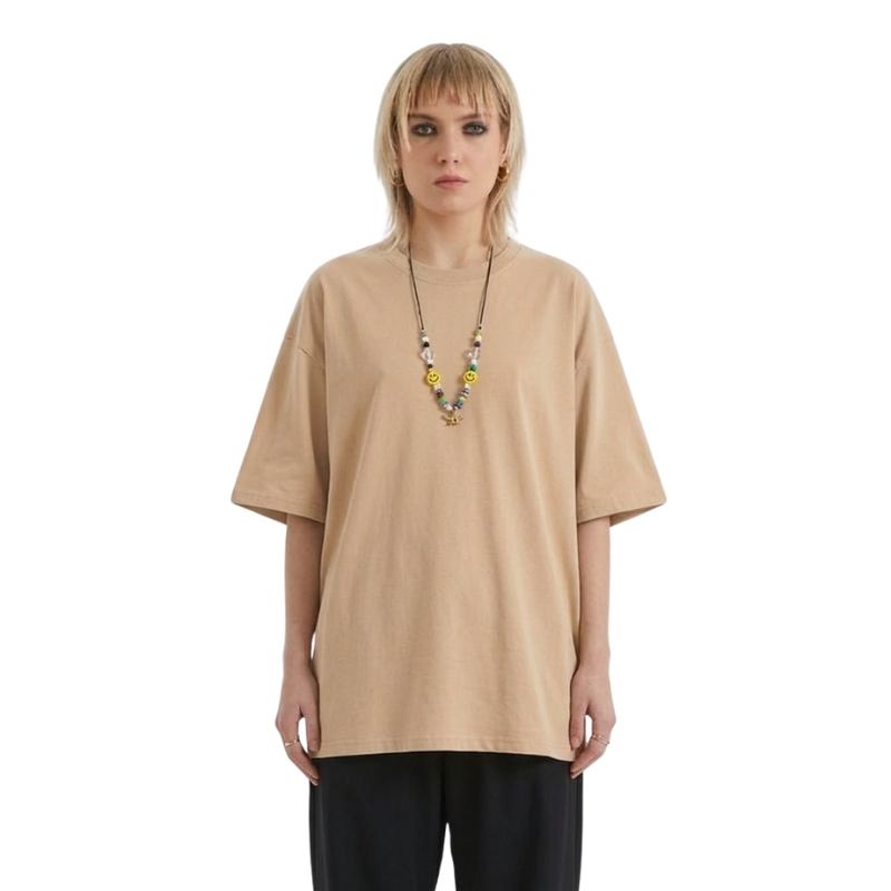 A.A.Y CORE Crewneck T-shirt Women's Midweight Cotton Loose Short Sleeve Tee, PODpartner