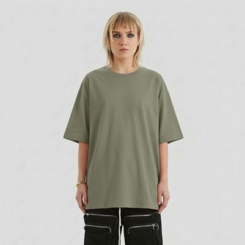 A.A.Y CORE Crewneck T-shirt Women's Midweight Cotton Loose Short Sleeve Tee, PODpartner