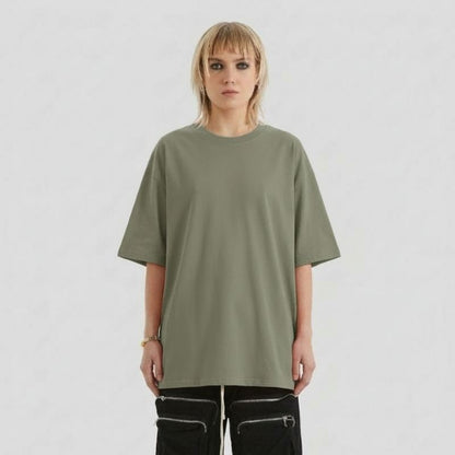 A.A.Y CORE Crewneck T-shirt Women's Midweight Cotton Loose Short Sleeve Tee, PODpartner