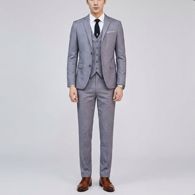 A.A.Y CORE Men's 3‑Piece Slim‑Fit Suit Set, BuckyDrop