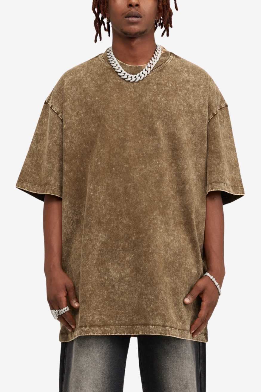 A.A.Y CORE Men’s Boxy Vintage Tee – Heavyweight Cotton T‑Shirt, PODpartner