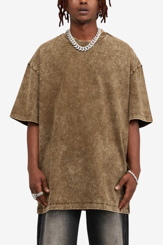 A.A.Y CORE Men’s Boxy Vintage Tee – Heavyweight Cotton T‑Shirt, PODpartner