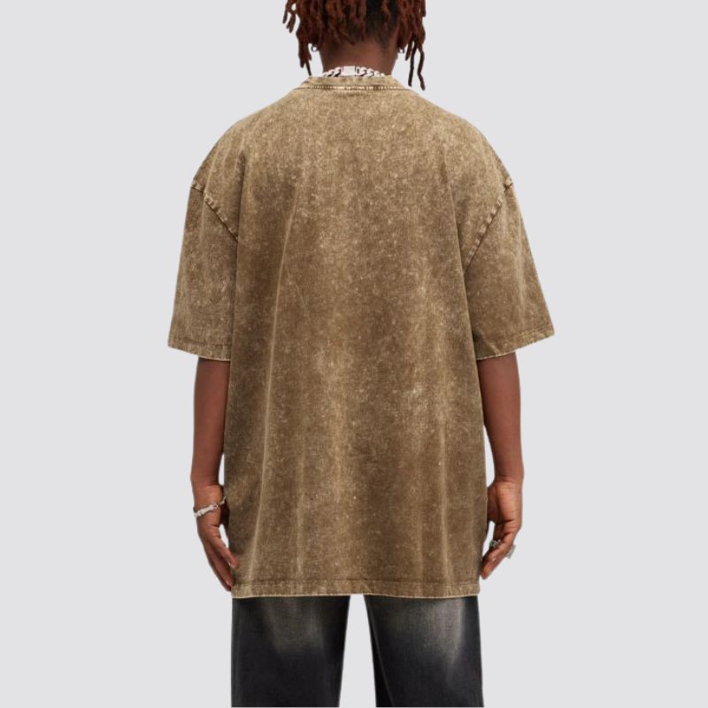 A.A.Y CORE Men’s Boxy Vintage Tee – Heavyweight Cotton T‑Shirt, PODpartner