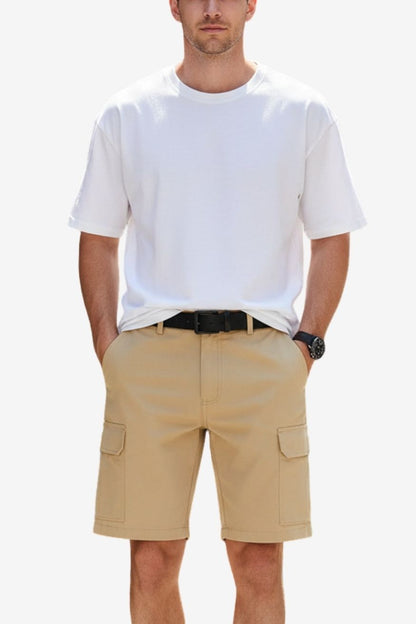 A.A.Y CORE Men's Classic Cargo Stretch Shorts, BuckyDrop