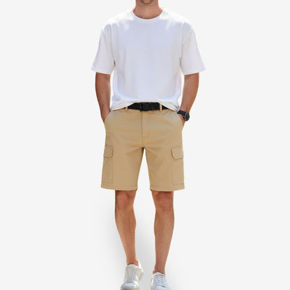 A.A.Y CORE Men's Classic Cargo Stretch Shorts, BuckyDrop