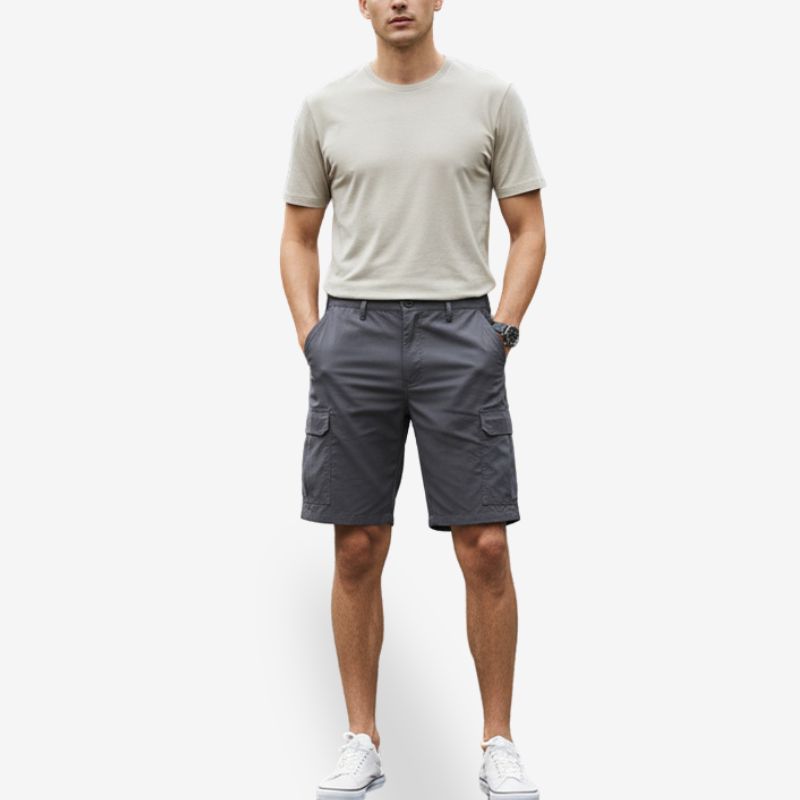A.A.Y CORE Men's Classic Cargo Stretch Shorts