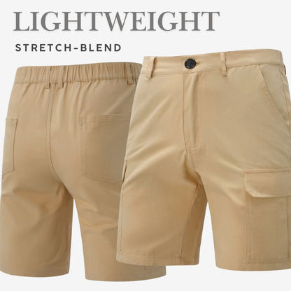 A.A.Y CORE Men's Classic Cargo Stretch Shorts, BuckyDrop
