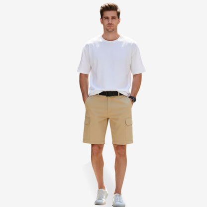 A.A.Y CORE Men's Classic Cargo Stretch Shorts, BuckyDrop