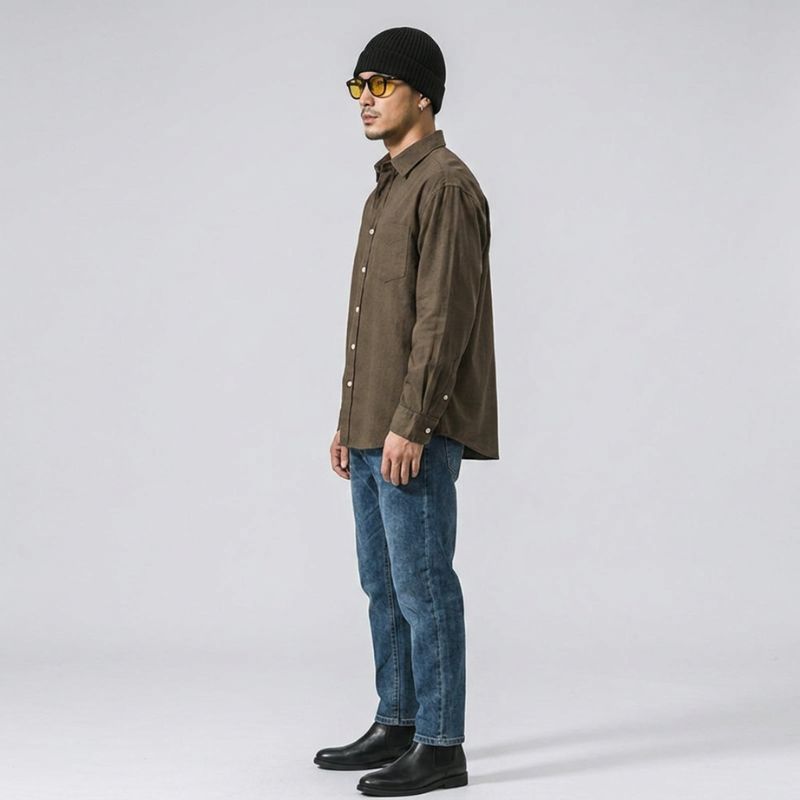A.A.Y CORE Men’s Cotton‑Linen Shirt, BuckyDrop