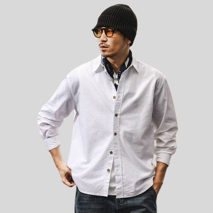 A.A.Y CORE Men’s Cotton‑Linen Shirt, BuckyDrop