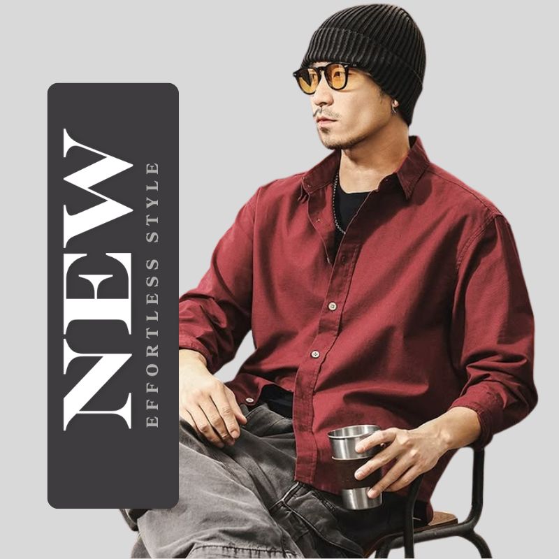 A.A.Y CORE Men’s Cotton‑Linen Shirt, BuckyDrop