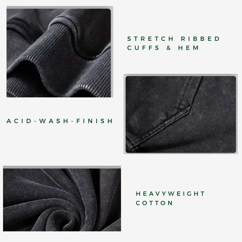 A.A.Y CORE Men’s Heavyweight Acid‑Washed Hoodie, PodPartner