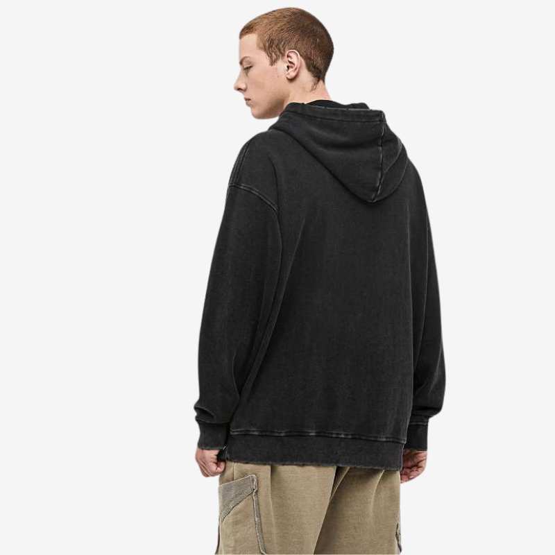 A.A.Y CORE Men’s Heavyweight Acid‑Washed Hoodie, PodPartner