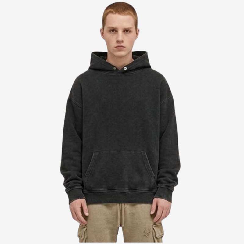 A.A.Y CORE Men’s Heavyweight Acid‑Washed Hoodie, PodPartner
