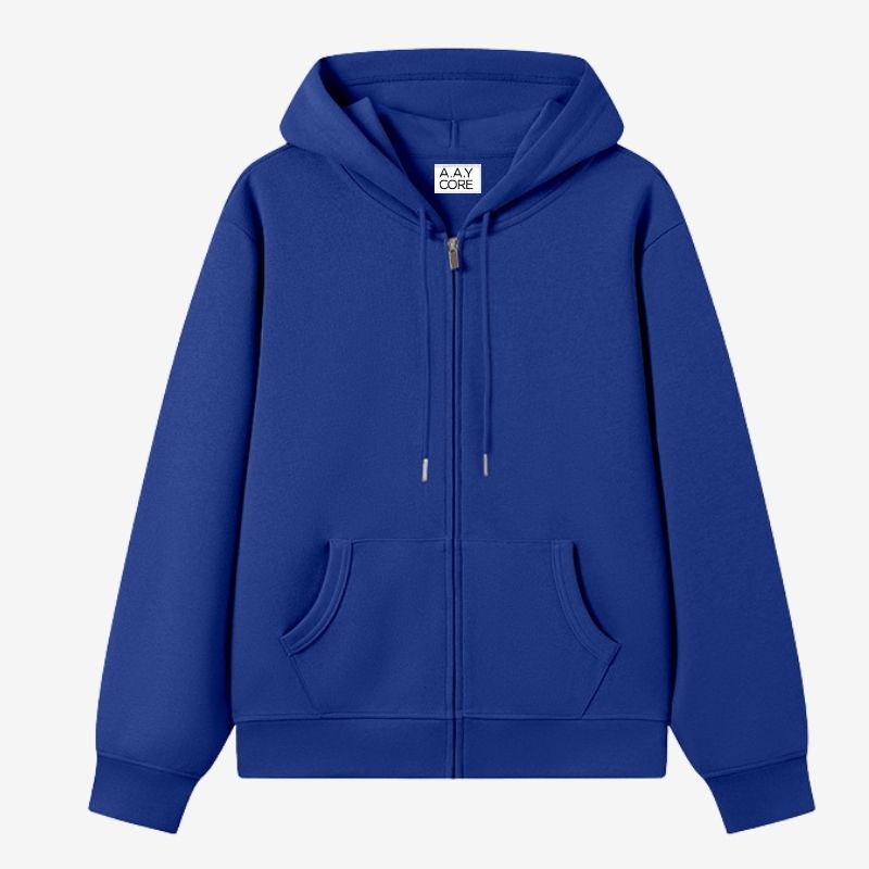 A.A.Y CORE Men’s Heavyweight Full‑Zip Hoodie, BuckyDrop
