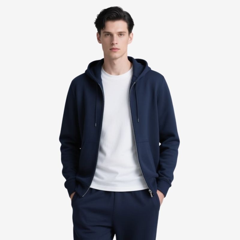 A.A.Y CORE Men’s Heavyweight Full‑Zip Hoodie, BuckyDrop