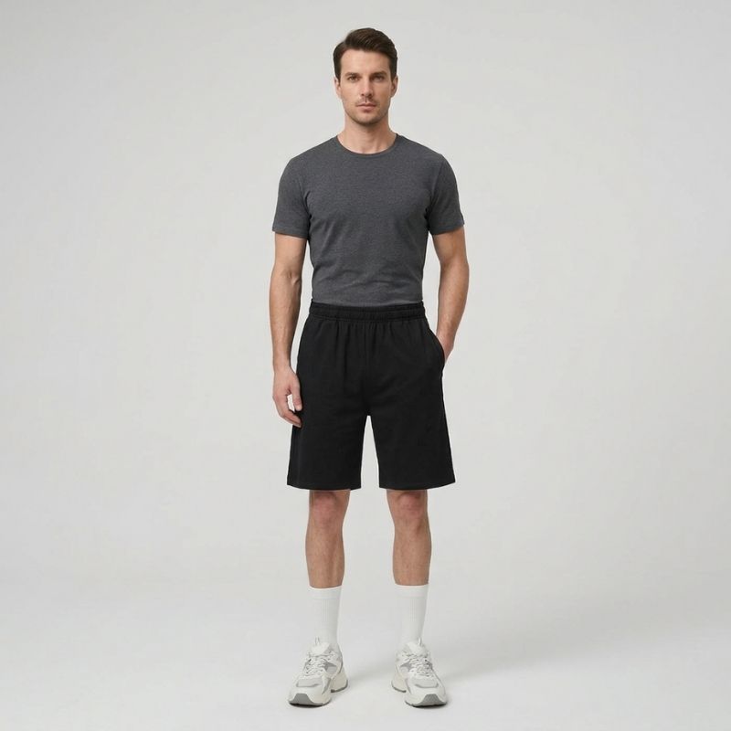 A.A.Y CORE Men's Jersey Pocket Shorts - Heavy Weight Cotton, ODMPOD