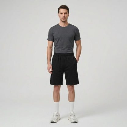 A.A.Y CORE Men's Jersey Pocket Shorts - Heavy Weight Cotton, ODMPOD