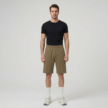 A.A.Y CORE Men's Jersey Pocket Shorts - Heavy Weight Cotton, ODMPOD