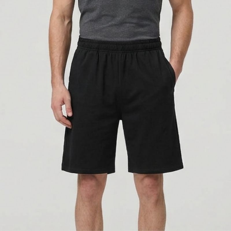 A.A.Y CORE Men's Jersey Pocket Shorts - Heavy Weight Cotton, ODMPOD