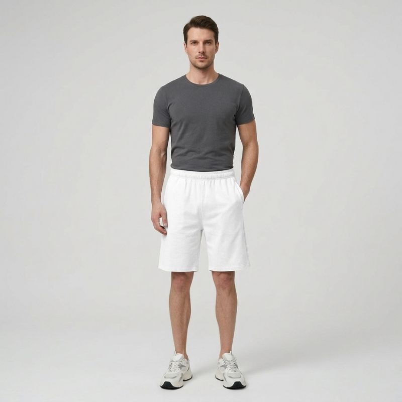 A.A.Y CORE Men's Jersey Pocket Shorts - Heavy Weight Cotton, ODMPOD