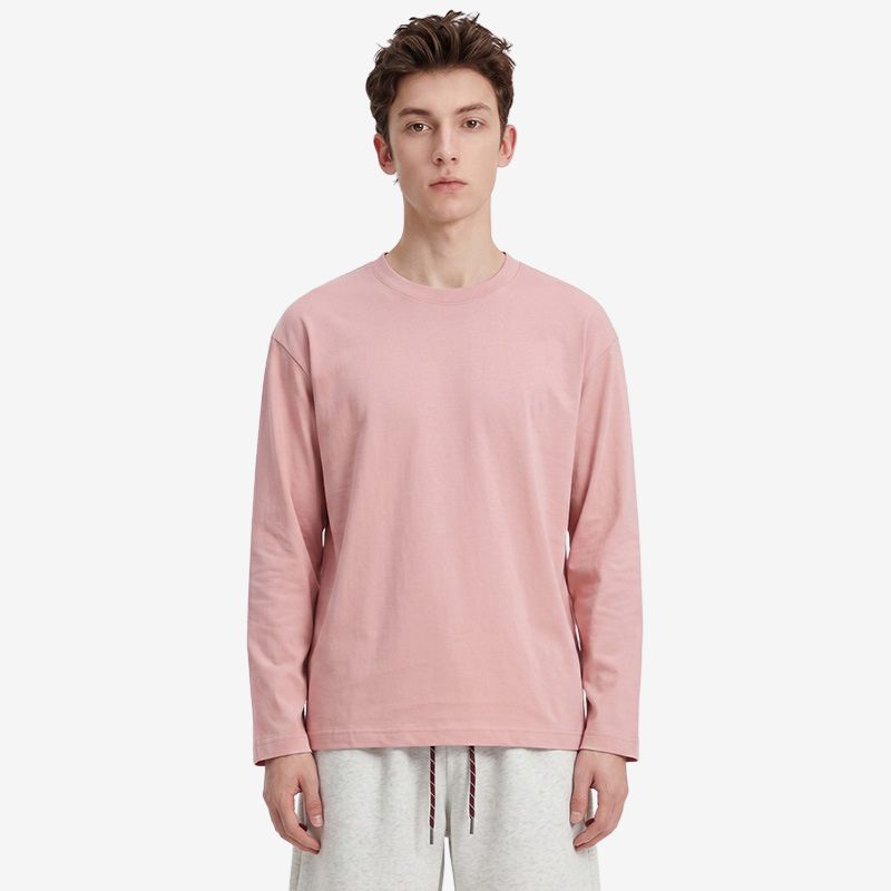 A.A.Y CORE Men's Pure Cotton Heavyweight Long Sleeve T-Shirt, BuckyDrop