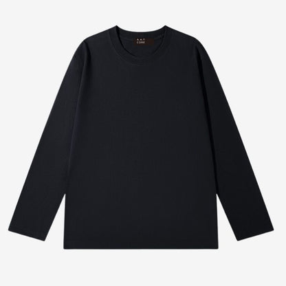 A.A.Y CORE Men's Pure Cotton Heavyweight Long Sleeve T-Shirt, BuckyDrop