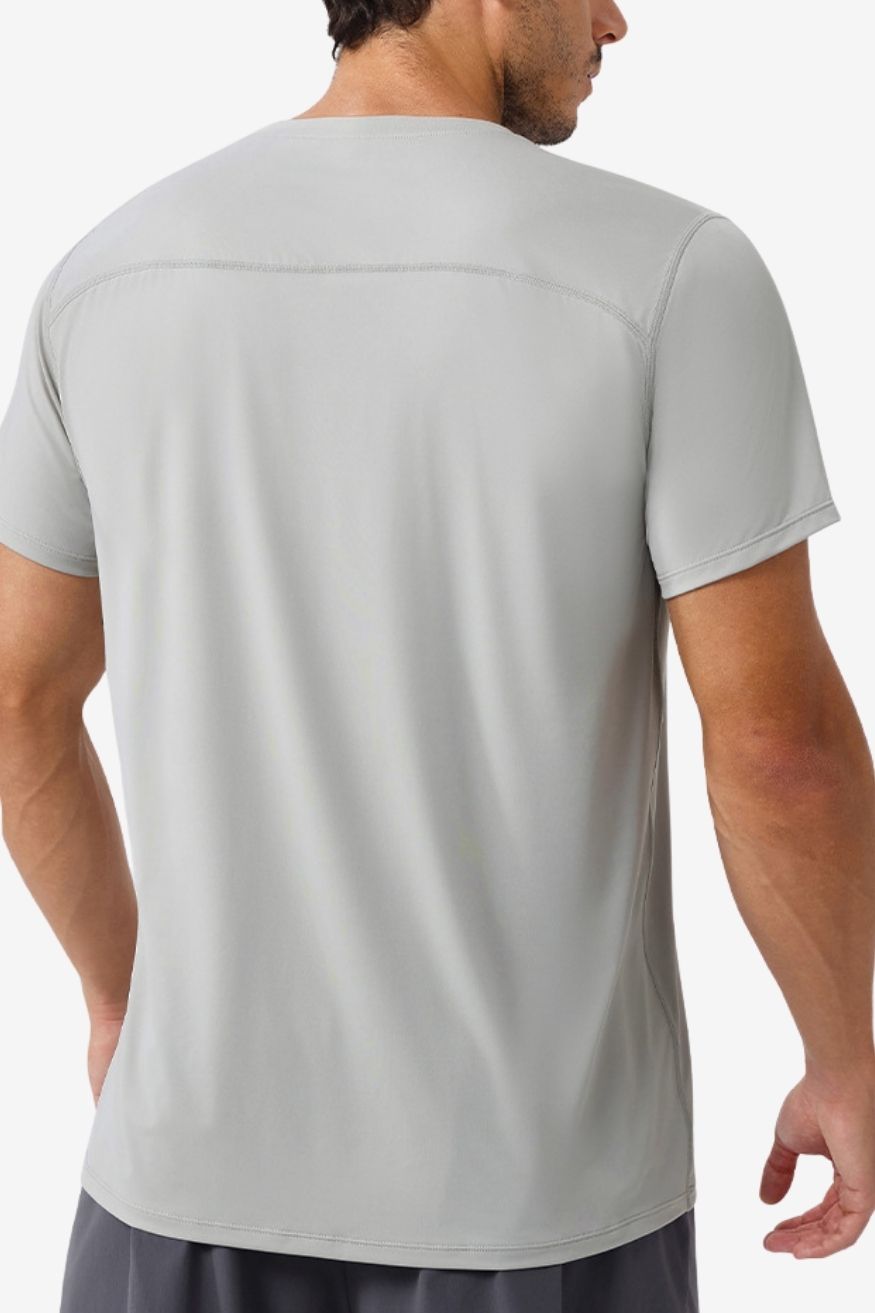 A.A.Y CORE Men’s Quick-Dry Workout Shirt – Lightweight Athletic Running Tee, BuckyDrop