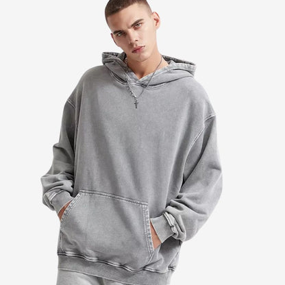 A.A.Y CORE Men’s Retro Distressed Hoodie, BuckyDrop