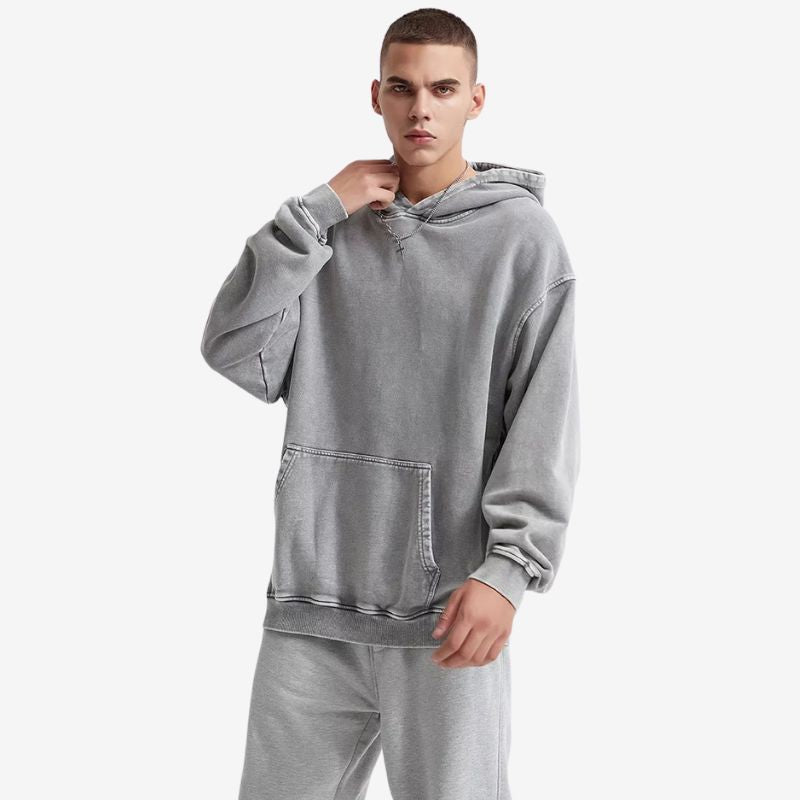 A.A.Y CORE Men’s Retro Distressed Hoodie, BuckyDrop