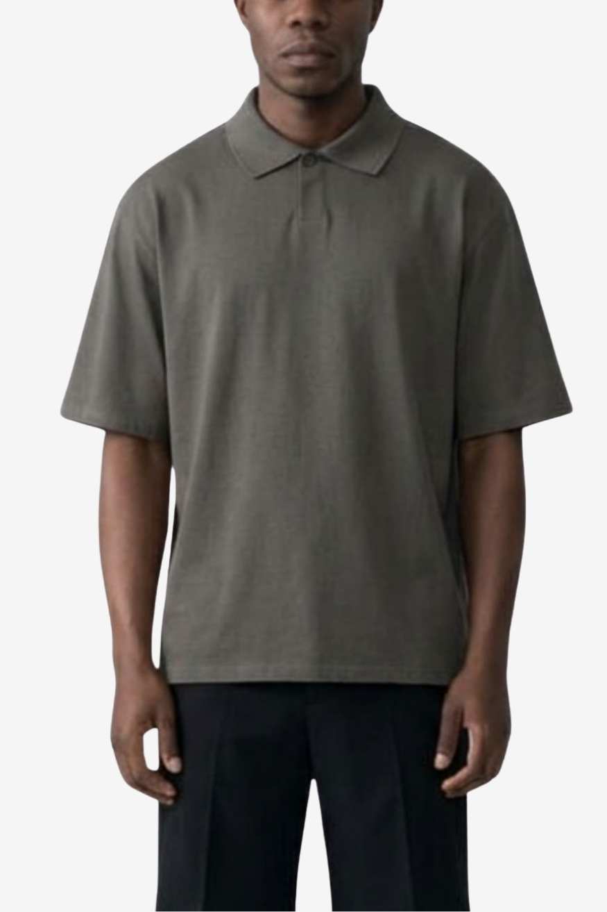 A.A.Y CORE Men’s Soft Cotton Polo Shirt – Oversized Fitn, PODpartner