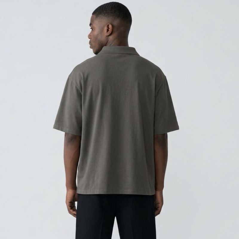 A.A.Y CORE Men’s Soft Cotton Polo Shirt – Oversized Fitn, PODpartner