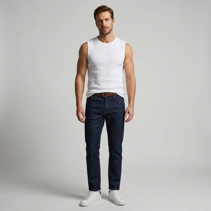 A.A.Y CORE Men’s Workout Tank Top – Sleeveless Cotton Gym Loose‑Fit Tee, ODMPOD