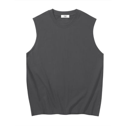 A.A.Y CORE Men’s Workout Tank Top – Sleeveless Cotton Gym Loose‑Fit Tee, ODMPOD