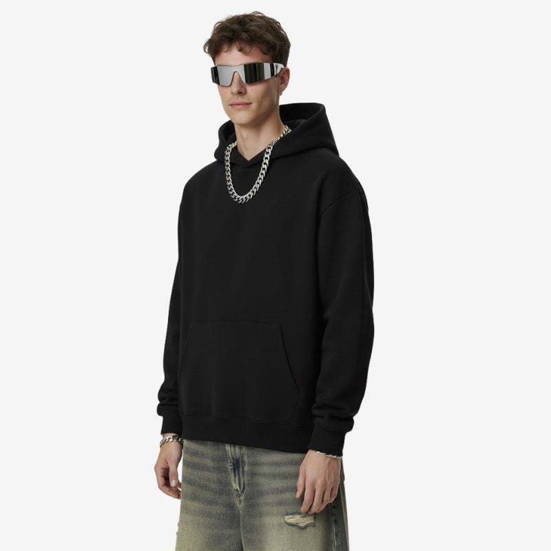 A.A.Y CORE Mens Heavyweight Acid Washed Hoodie,BuckyDrop
