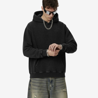 A.A.Y CORE Mens Heavyweight Acid Washed Hoodie,BuckyDrop