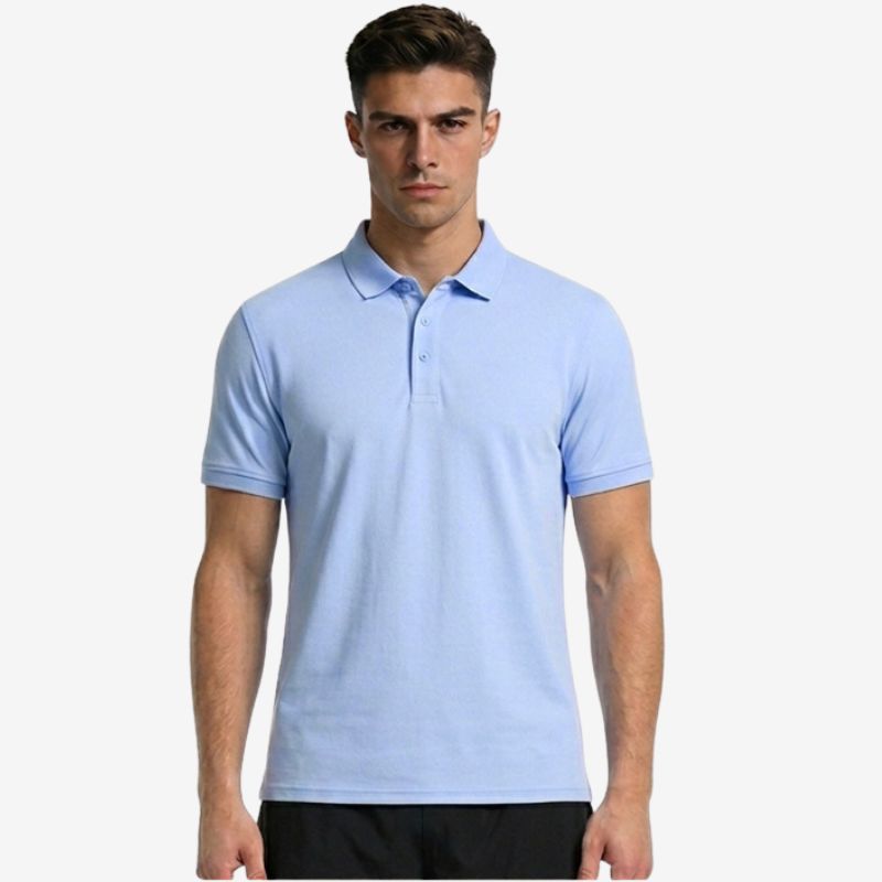 A.A.Y CORE Mens Midweight Cotton Blend Polo Shirt, BuckyDrop