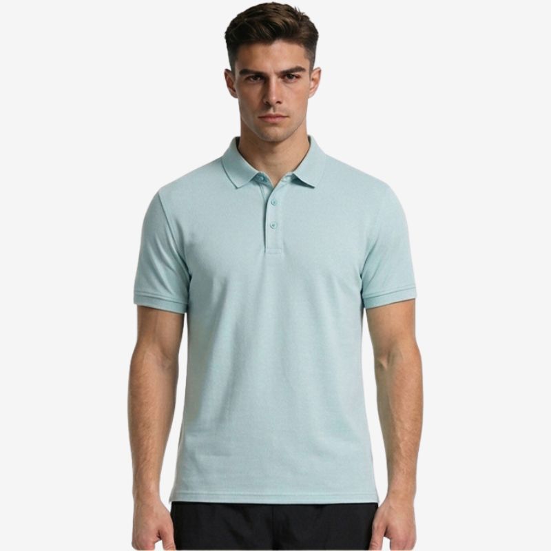 A.A.Y CORE Mens Midweight Cotton Blend Polo Shirt, BuckyDrop