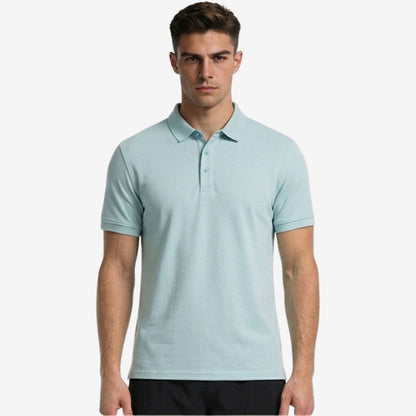 A.A.Y CORE Mens Midweight Cotton Blend Polo Shirt, BuckyDrop