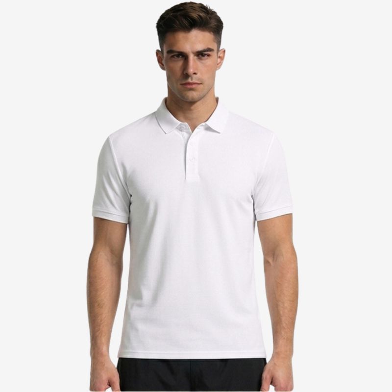 A.A.Y CORE Mens Midweight Cotton Blend Polo Shirt, BuckyDrop