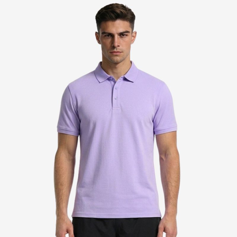 A.A.Y CORE Mens Midweight Cotton Blend Polo Shirt
