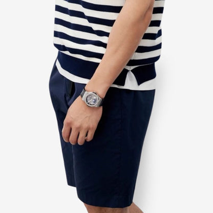 A.A.Y CORE  Men's V-Neck Knit Poloshirt,BuckyDrop
