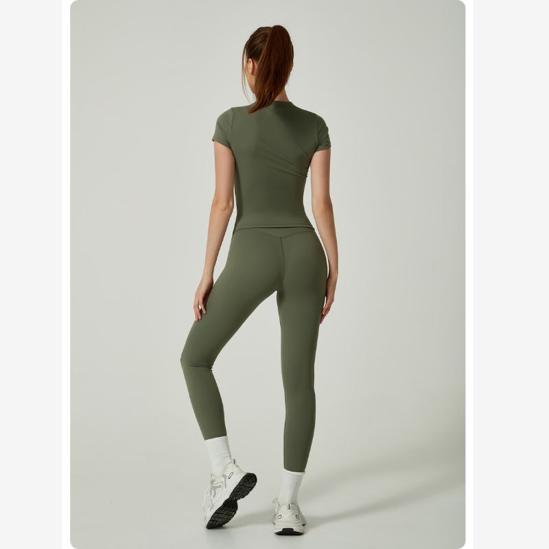 A.A.Y CORE Seamless Leggings & Top Set, BuckyDrop