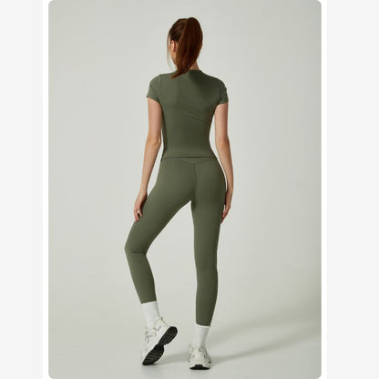 A.A.Y CORE Seamless Leggings & Top Set, BuckyDrop
