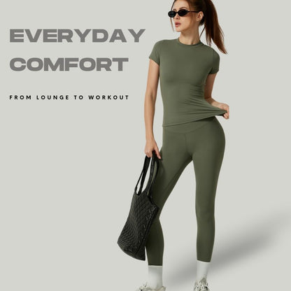 A.A.Y CORE Seamless Leggings & Top Set, BuckyDrop