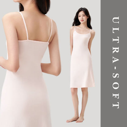 A.A.Y CORE Seamless Spaghetti Strap Cami Dress, BuckyDrop