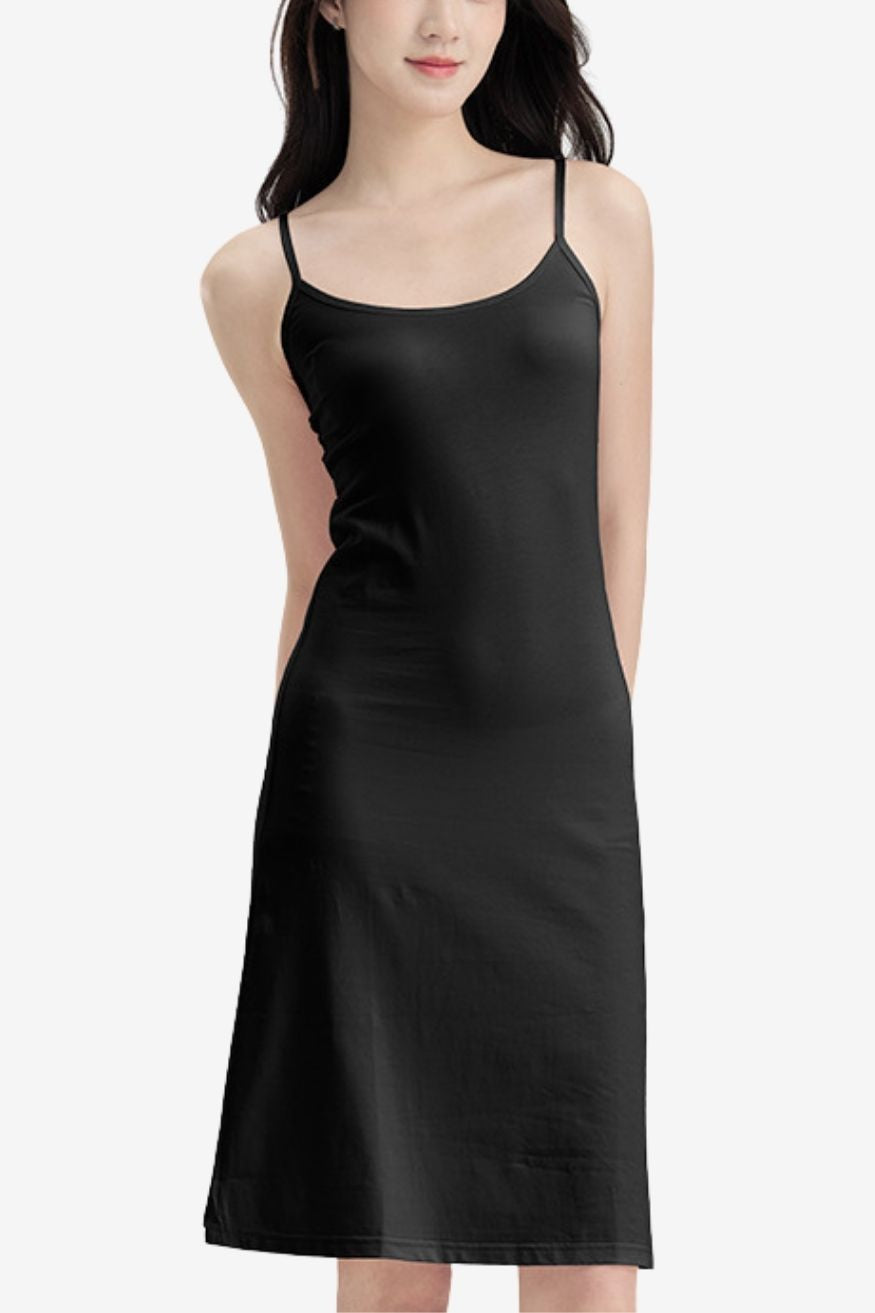 A.A.Y CORE Seamless Spaghetti Strap Cami Dress, BuckyDrop