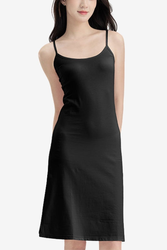 A.A.Y CORE Seamless Spaghetti Strap Cami Dress, BuckyDrop